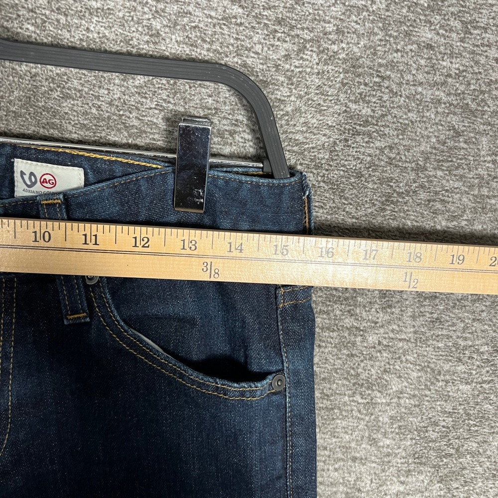 AG Adriano Goldschmied The Nomad Modern Slim SELVEDGE Jeans‎ Men's 30R Dark Wash - Picture 7 of 15